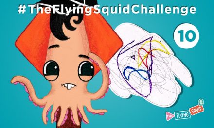 Join the Flying Squid in drawing Scrawl Scribble!